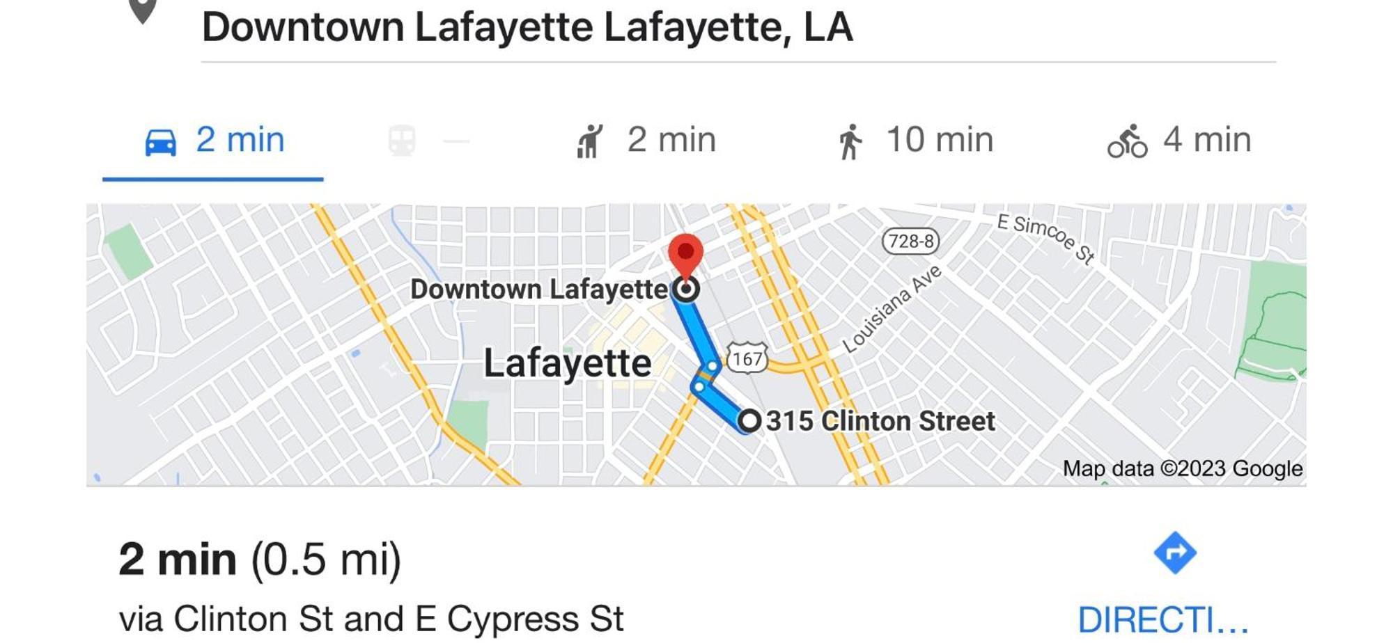 Clinton Townhouse Villa Lafayette Kültér fotó